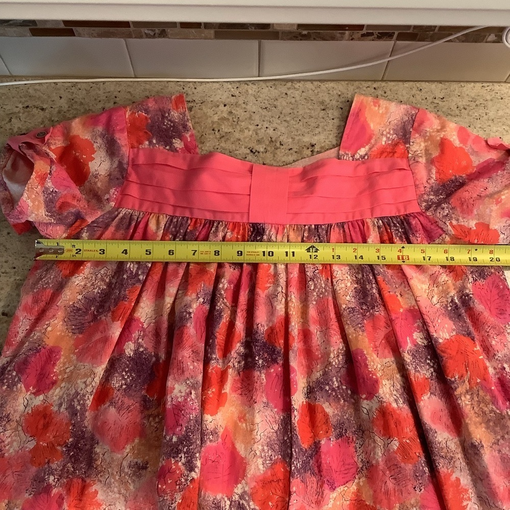 Vintage Pink and Purple Maxi Muumuu Dress Made in Hawaii Size Small - Picture 2 of 8